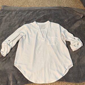 Elegant White Women's Top